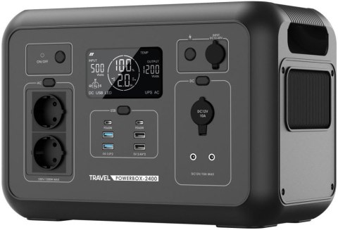 Przenośna stacja zasilania Volt Polska TRAVEL POWERBOX 2400 (1200W) 1008Wh VOLT POLSKA
