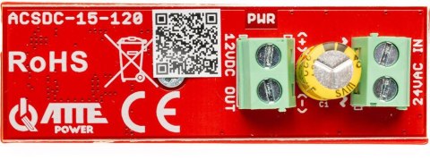 Przetwornica obniżająca napięcie 24VAC/12VDC ACSDC-15-120 ATTE