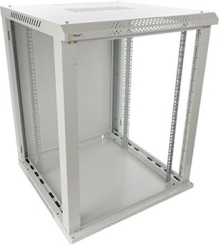 Szafa RACK Pulsar 15U / 19" wisząca do złożenia 600x600 szara PULSAR