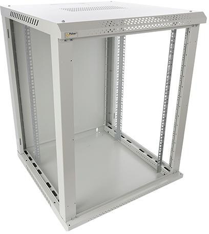 Szafa RACK Pulsar 15U / 19" wisząca do złożenia 600x600 szara PULSAR