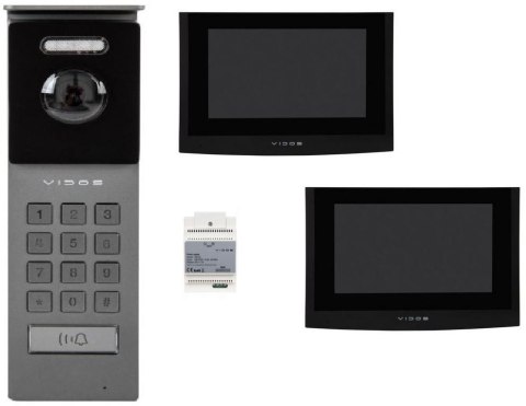 Wideodomofon VIDOS 2IP S202/2x M200B-X VIDOS