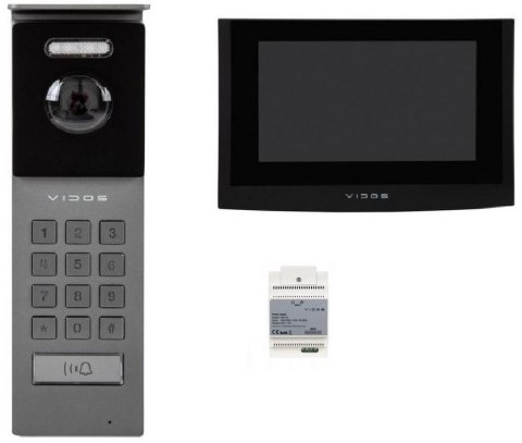 Wideodomofon VIDOS 2IP S202/M200B-X VIDOS