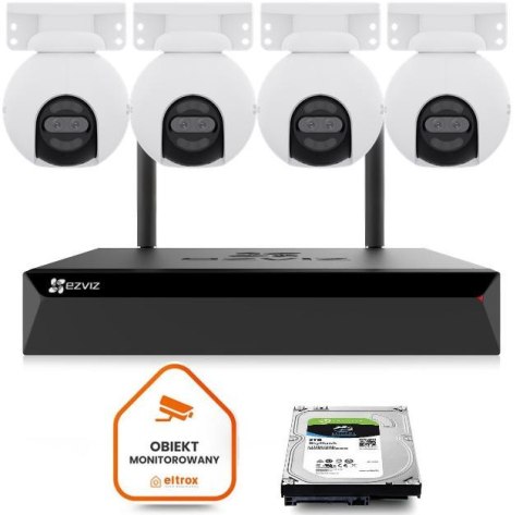 Zestaw do monitoringu Wi-Fi EZVIZ 4x H80x Dual 4K 8MP+2MP 4mm EZVIZ