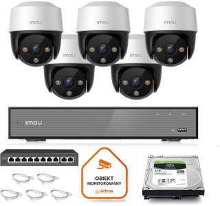 Zestaw monitoringu Imou 5x kamera Cruiser 4MP POE IMOU