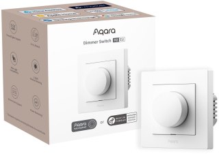 Aqara Dimmer Switch H2 EU Biały Ściemniacz światła z pokrętłem KD-R01D AQARA