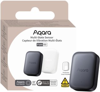 Aqara Multi-State Sensor P100 Kit Szary Wielofunkcyjny czujnik Zigbee, Thread AQARA