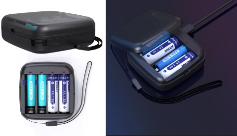 Ładowarka do akumulatorów cylindrycznych Li-ion 1,5V / Ni-MH AA / AAA Xtar BC4 XTAR