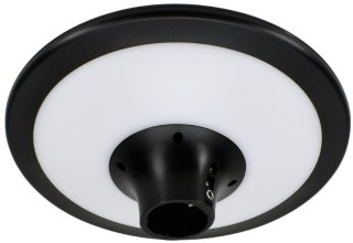 SOLARNA OPRAWA PARKOWA LED SOLUM 20W 2200LM 3000-4000K IP65 CZARNA BEMKO