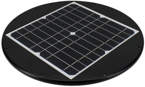 SOLARNA OPRAWA PARKOWA LED SOLUM 20W 2200LM 3000-4000K IP65 CZARNA BEMKO