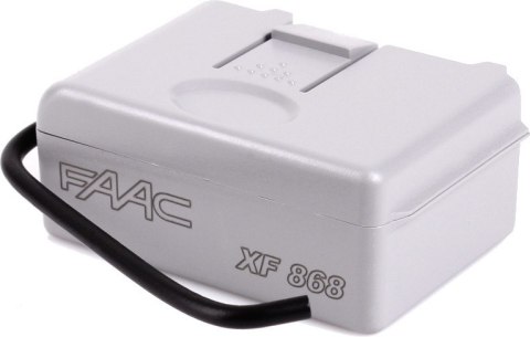 Sterownik/radioodbiornik FAAC XF 868 (787832) - E045S/E145/E024S/E124/391E/E720/E721/E600/E700/E1000 FAAC