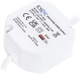 ZASILACZ IMPULSOWY DOPUSZKOWY HERMETYCZNY ESPE LP-3024 24V/30W/1.25A ESPE