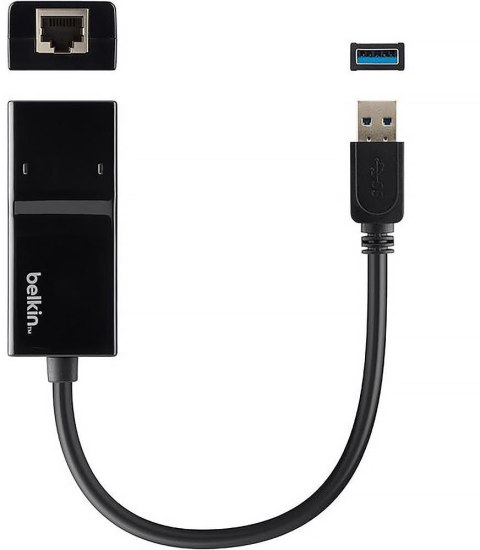 Adapter Belkin USB-A 3.0 na Gigabit Ethernet Belkin
