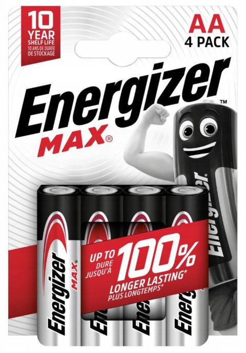 Bateria LR6 / AA Energizer MAX (blister 4 szt.) ENERGIZER