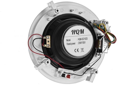 GŁOŚNIK SUFITOWY HQM-SO1625 20W 100V BIAŁY HQM