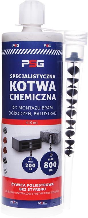 Kotwa poliestrowa PSG 71.410 410ml z mieszaczem PSG