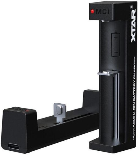 Ładowarka do akumulatorów cylindrycznych Li-ion Xtar MC1 USB-C XTAR