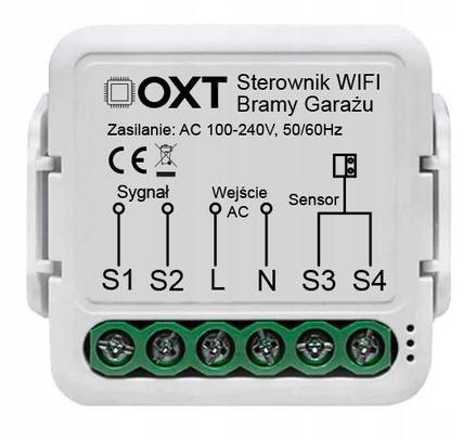 Moduł OXT do bramy garażu Wi-Fi Tuya (T210GL) bez sensora OXT
