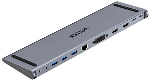 Stacja dokująca Unitek USB-C z DisplayLink 4K | 4K@30Hz | 5Gbps | PD 100W UNITEK