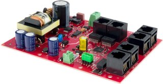 Switch PoE 6 portowy ze zintegrowanym zasilaczem ATTE IPB-5-10A-OF ATTE
