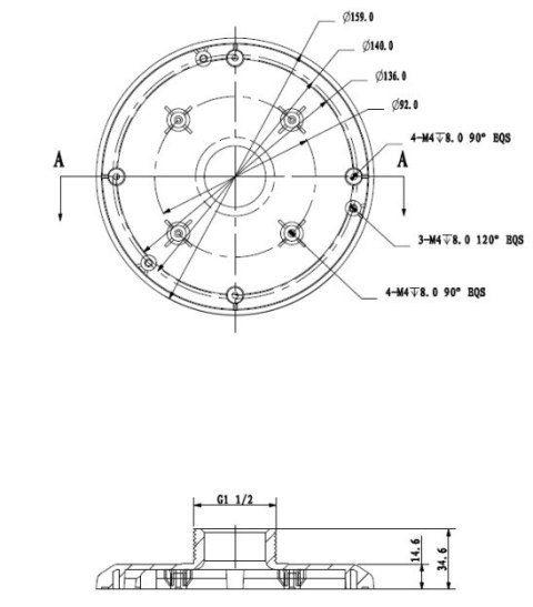ADAPTER DAHUA PFA101 DAHUA