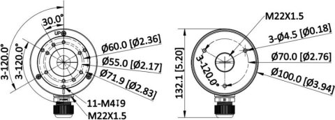 ADAPTER HIKVISION DS-1280ZJ-S HIKVISION