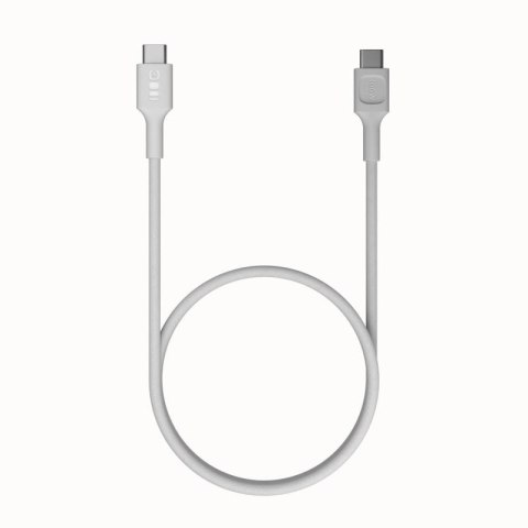KABEL USB-C / USB-C Greencell PowerStream 120cm PD 100W biały w oplocie GREEN CELL