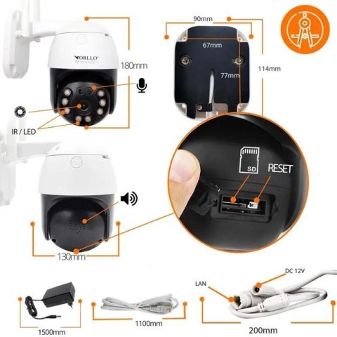 Kamera IP Orllo Z20 4K WiFi ORLLO