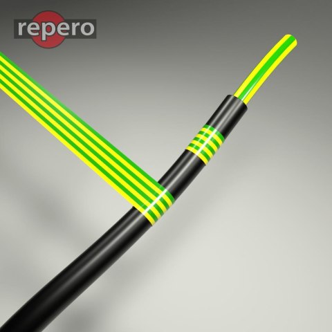 TAŚMA IZOLACYJNA REPERO 701 CZARNA 19MMX20M REPERO