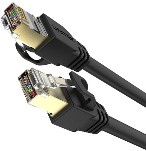Unitek kabel Ethernet RJ-45 LAN, patchcord cat.7 SSTP (8P8C), przewód sieciowy 0,5m UNITEK