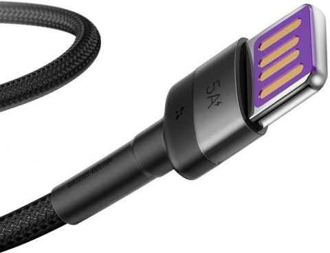 KABEL USB-A / USB-C Baseus Cafule CATKLF-PG1 100cm SuperCharge 40W 5A QC 3.0 W OPLOCIE BASEUS