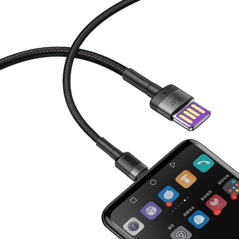 KABEL USB-A / USB-C Baseus Cafule CATKLF-PG1 100cm SuperCharge 40W 5A QC 3.0 W OPLOCIE BASEUS