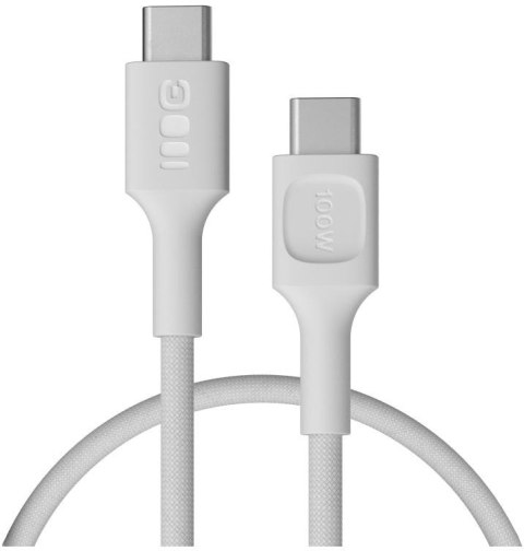 KABEL USB-C / USB-C Greencell PowerStream 30cm PD 100W biały w oplocie GREEN CELL