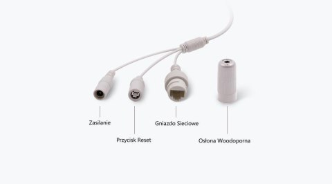 Kamera IP WiFi Reolink W320 5Mpix Wi-Fi P2P biała REOLINK