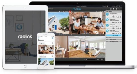 Kamera IP WiFi Reolink W320 5Mpix Wi-Fi P2P biała REOLINK