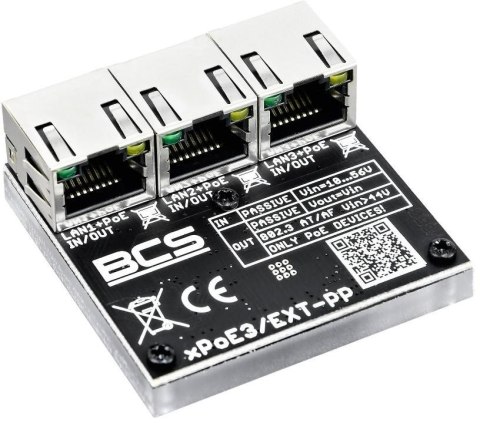 Switch POE BCS POWER BCS-xPoE3/EXT-PP BCS