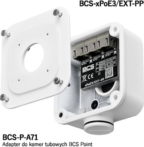 Switch POE BCS POWER BCS-xPoE3/EXT-PP BCS