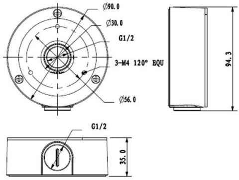UCHWYT KAMERY STG-PFA134 DELTA