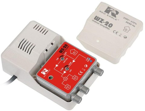 Wzmacniacz DVB-T/T2 WZ-20 RED EAGLE RED EAGLE