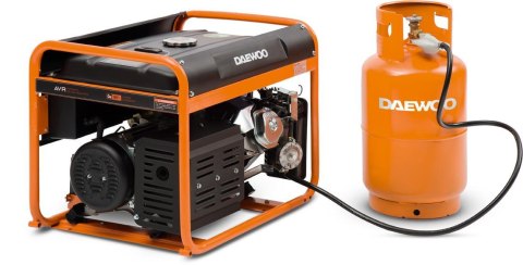 AGREGAT PRĄDOTWÓRCZY DUAL FUEL DAEWOO GDA 7500DFE 6.5kW DAEWOO POWER PRODUCTS