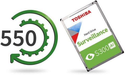 Dysk HDD Toshiba S300 AI 24TB MG11ACA24TE-V TOSHIBA