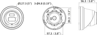 Kamera IP Hikvision DS-2CD2363G2-LI2U(2.8mm)(BLACK) HIKVISION