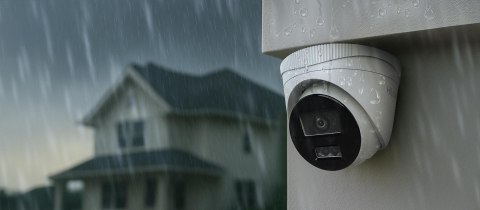 Kamera IP Hilook IPC-T240HA-LUC kopułka 4MP Smart-hybrid Light HILOOK
