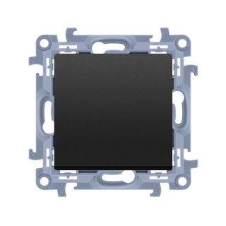 KONTAKT SIMON 10 MODUŁ CZARNY MAT ŁĄCZNIK UNIWERSALNY ZACISKI SPRĘŻYNOWE 10AX 250V KONTAK-SIMON