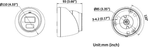 Kamera IP HIKVISION DS-2CD1363G2-LIU(2.8mm) PL HIKVISION