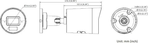Kamera IP Hikvision DS-2CD2083G2-LI2U/SL 4mm PL HIKVISION