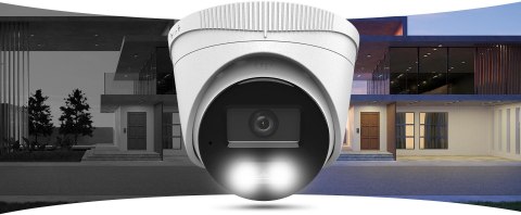 Kamera IP Hilook IPC-T280HA-LU kopułka 8MP Smart-hybrid Light HILOOK