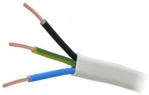 Przewód elektryczny drut płaski YDYp 450/750V 3x1,5mm2 50m MERCOR MERCOR