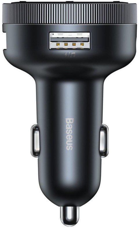 TRANSMITER FM ŁADOWARKA SAMOCHODOWA Baseus Enjoy CCLH-01 3.4A 2x USB-A JACK 3.5MM BT 5.0 BASEUS