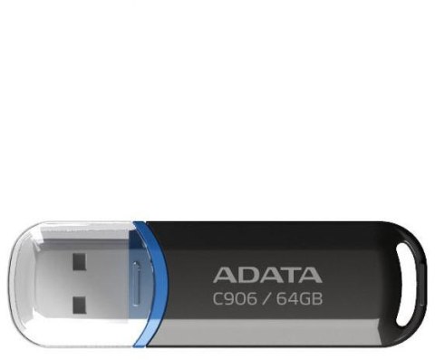 Adata Pendrive C906 64GB USB2.0 czarne ADATA