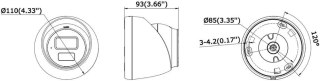 Kamera IP Hikvision DS-2CD1361G2-LIU 2.8mm PL HIKVISION